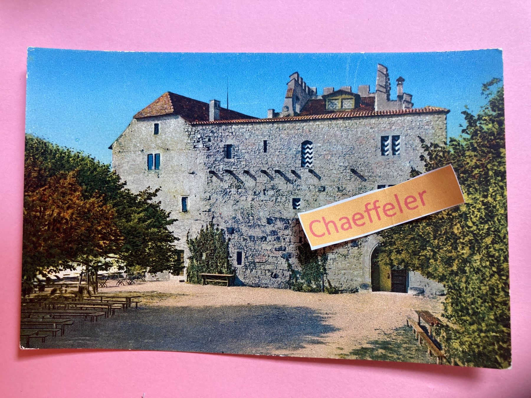 Cartes postales: Schloss Habsburg ( Aarau ) – D'occasion à Zürich par Chaeffeler