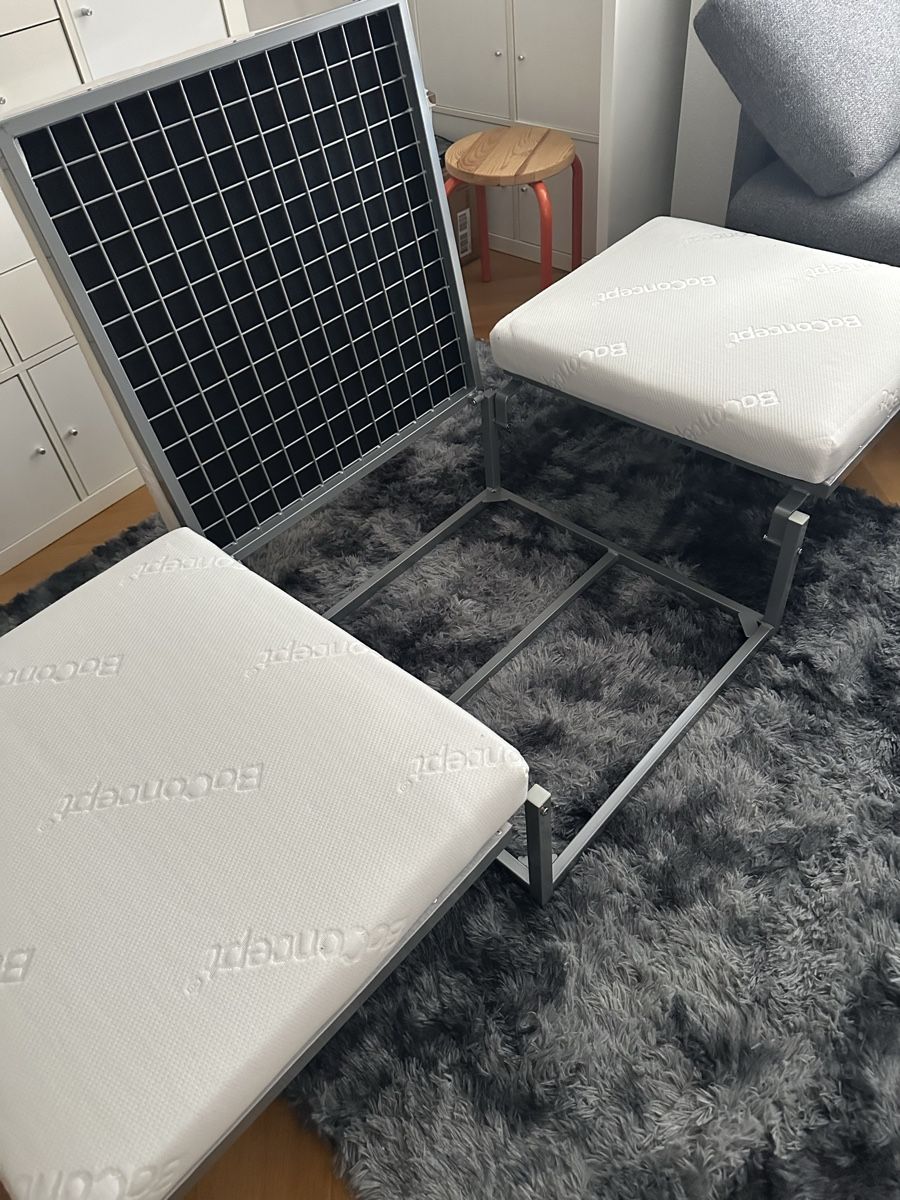 Betten: BoConcept Hocker Klappbett mit Matratzen gut erhalten – Gebraucht aus Zürich von Nachteule79 3