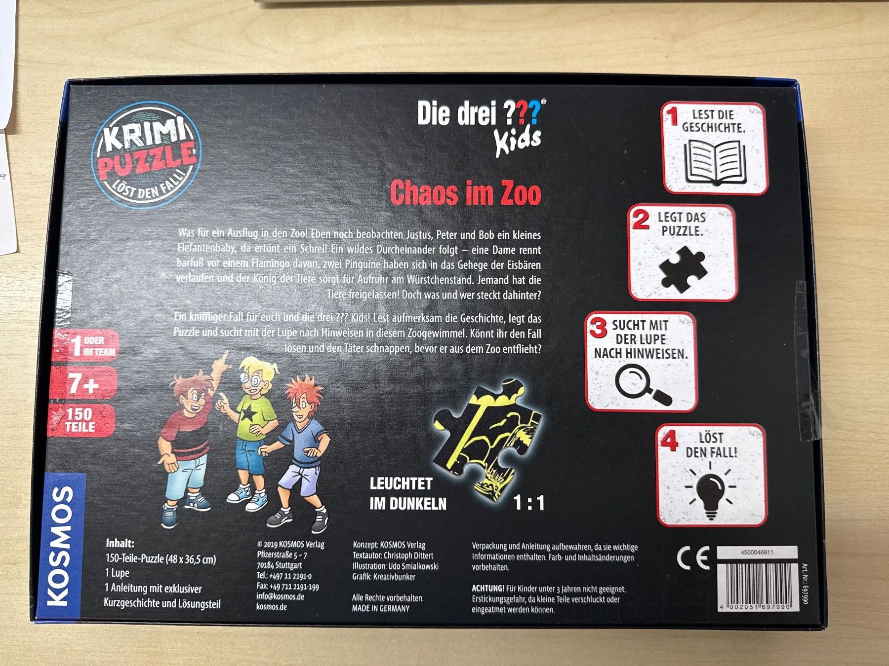 Kosmos Puzzles: Krimi-Puzzle – D'occasion à Kleindöttingen par enzian1950 2