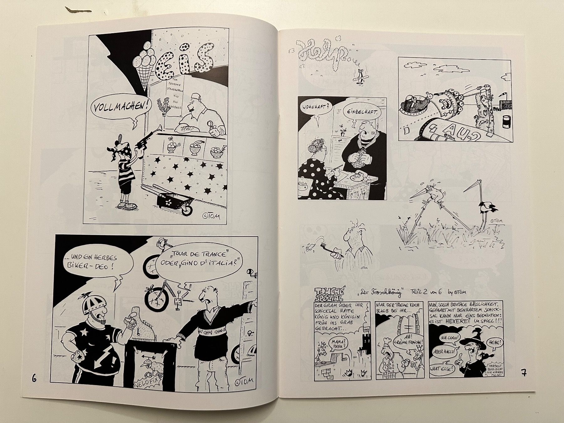 Fumetti: C TOM Comic-Heft "Witzbildchen" JOCHEN ENTERPRISES – Usato da Münsingen venduto da Ganjam 3