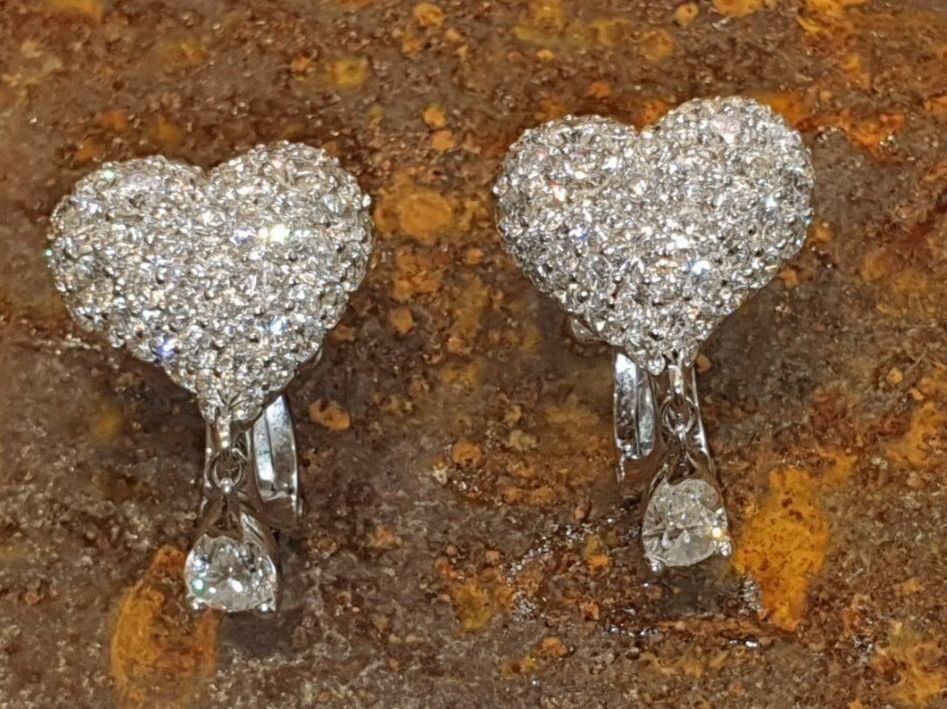 Dior Orecchini pendenti & Orecchini a lobo: Dior Ohrclips Cupidon exrtrem selten Top – Usato da Unterägeri venduto da Altgoldschmuck 6