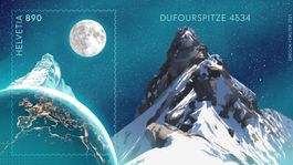 Swiss Crypto Stamp 1.0 – Dufourspitze – Token ID 6 – Rare