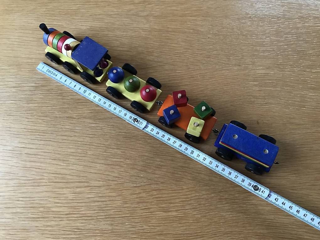 Franz Carl Weber Spielzeuge: Holz-Spielzeug-Eisenbahn, viele Teile – Gebraucht aus Weinfelden von urs_wq67 2