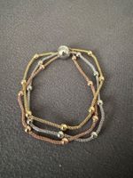 Damen Armband in den Farben Silber, Bronze und Gold
