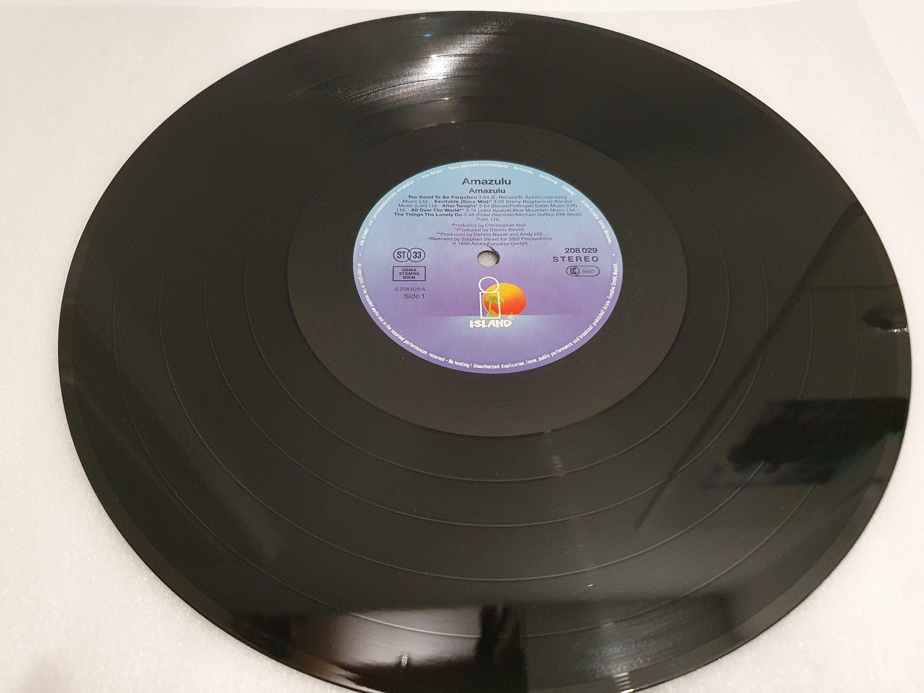 Schallplatten: Amazulu – Amazulu – Gebraucht aus Uster von Vinyl-Leidenschaft 2