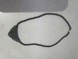 Hämatit-Kette Magnetverschluss - Elegante Halskette, Neu!