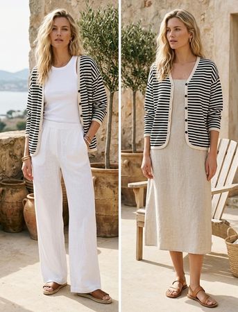 Mega hübsche Strickjacke aus Baumwolle Gr.L  NEU