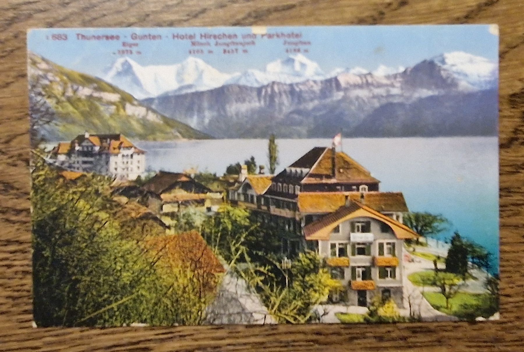 Cartoline postali: Gunten, Feldpost, Bataillon 40 – Usato da Ebikon venduto da Donar50