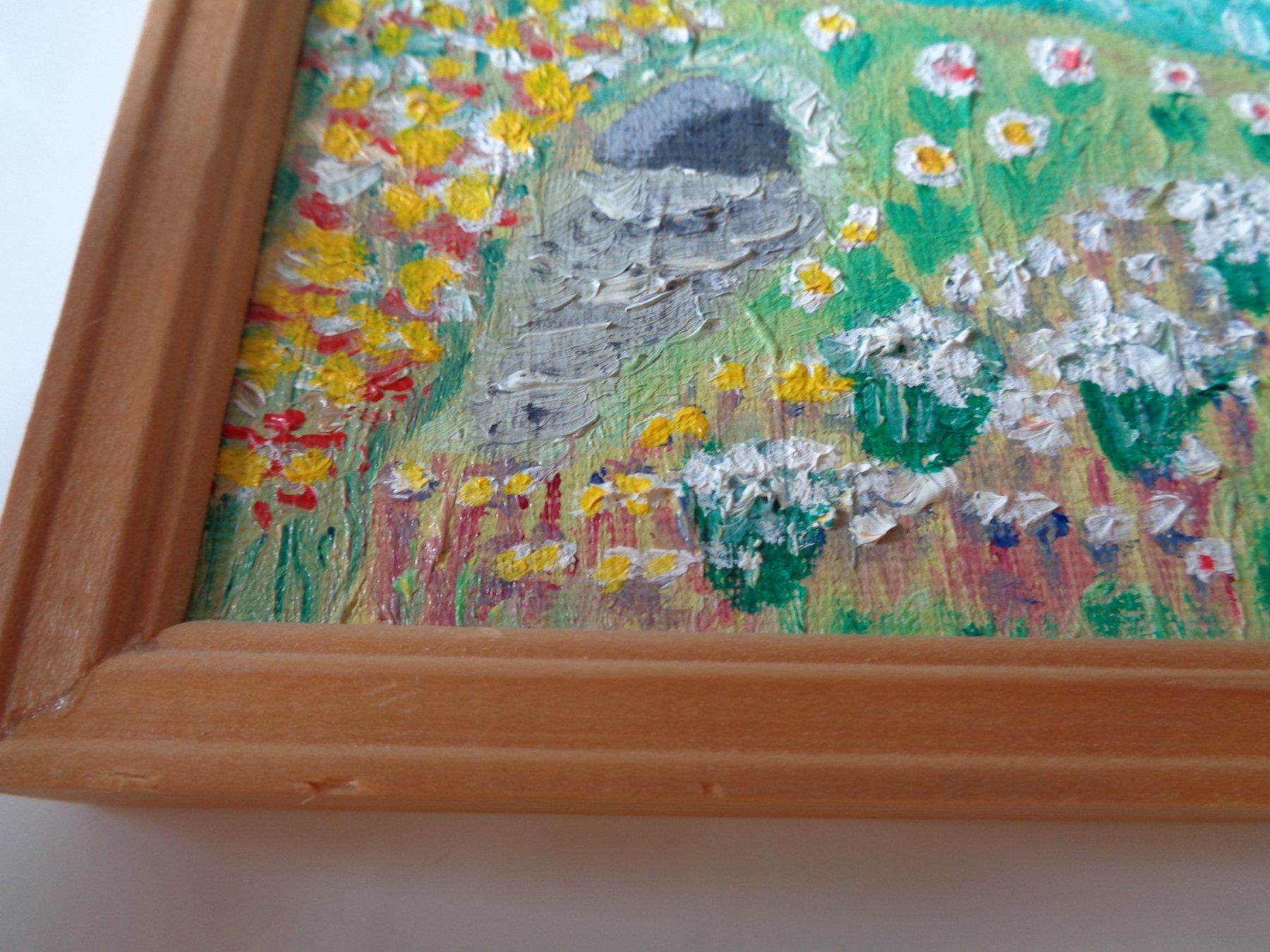 Tableaux: Ölbild Eiger, Mönch + Jungfrau mit Murmeltier 2013 – D'occasion à Wiesendangen par Gullfoss 2