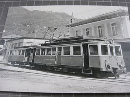 AK Bahnhof Tesserete mit Zug