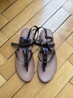 Sandalen Mango Leder braun Grösse 39 gebraucht
