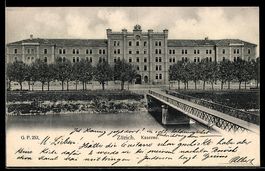 AK Zürich, Kaserne, 1905