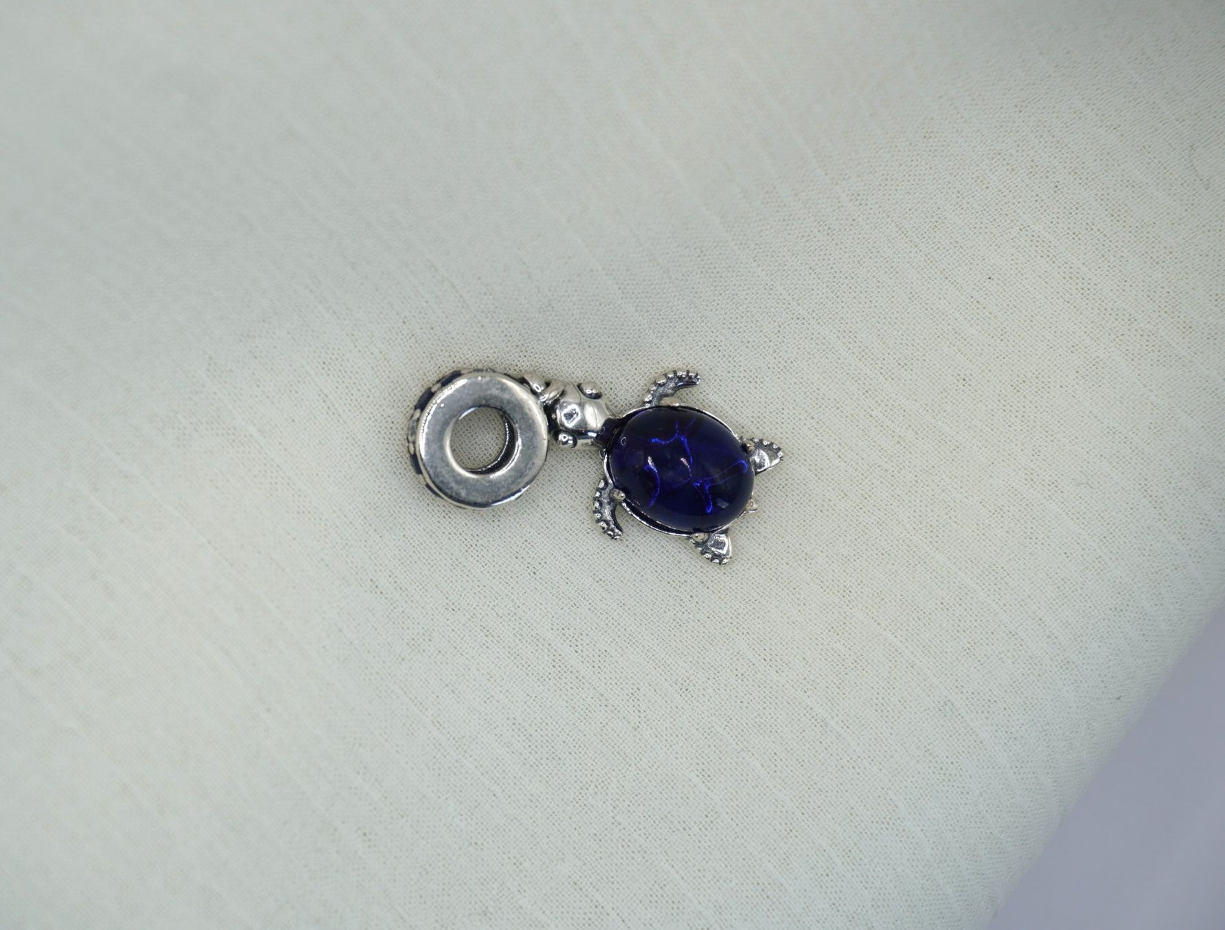 Ciondoli: Charm zu Pandora "blaue Schildkröte" Silber 925 – Nuovo (secondo la descrizione) da Niederbüren venduto da Fidi5