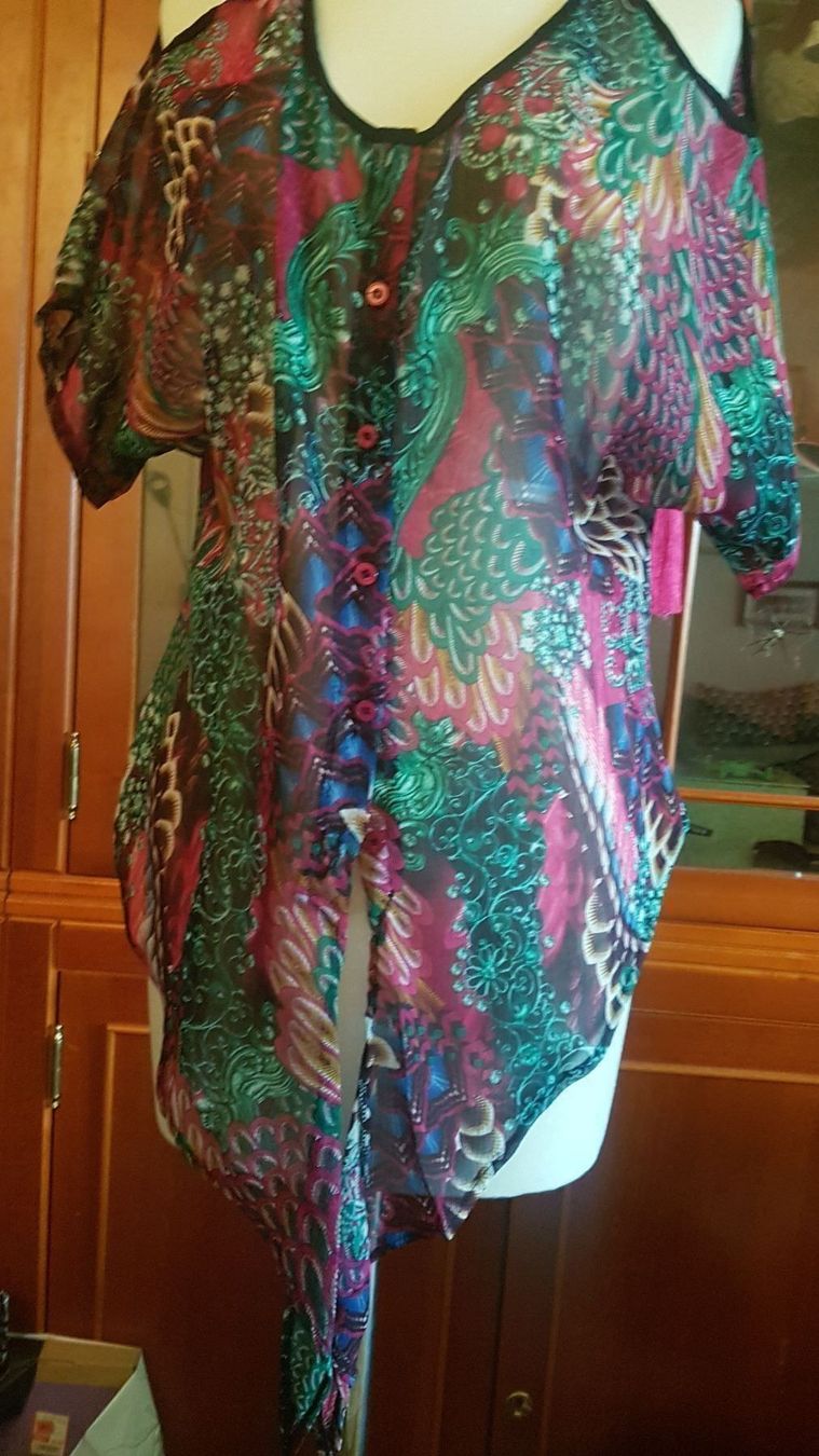 Alessi Blusen: Leichte Sommerbluse zum binden vorne – Neu (gemäss Beschreibung) aus Oberengstringen von Sheera7 5