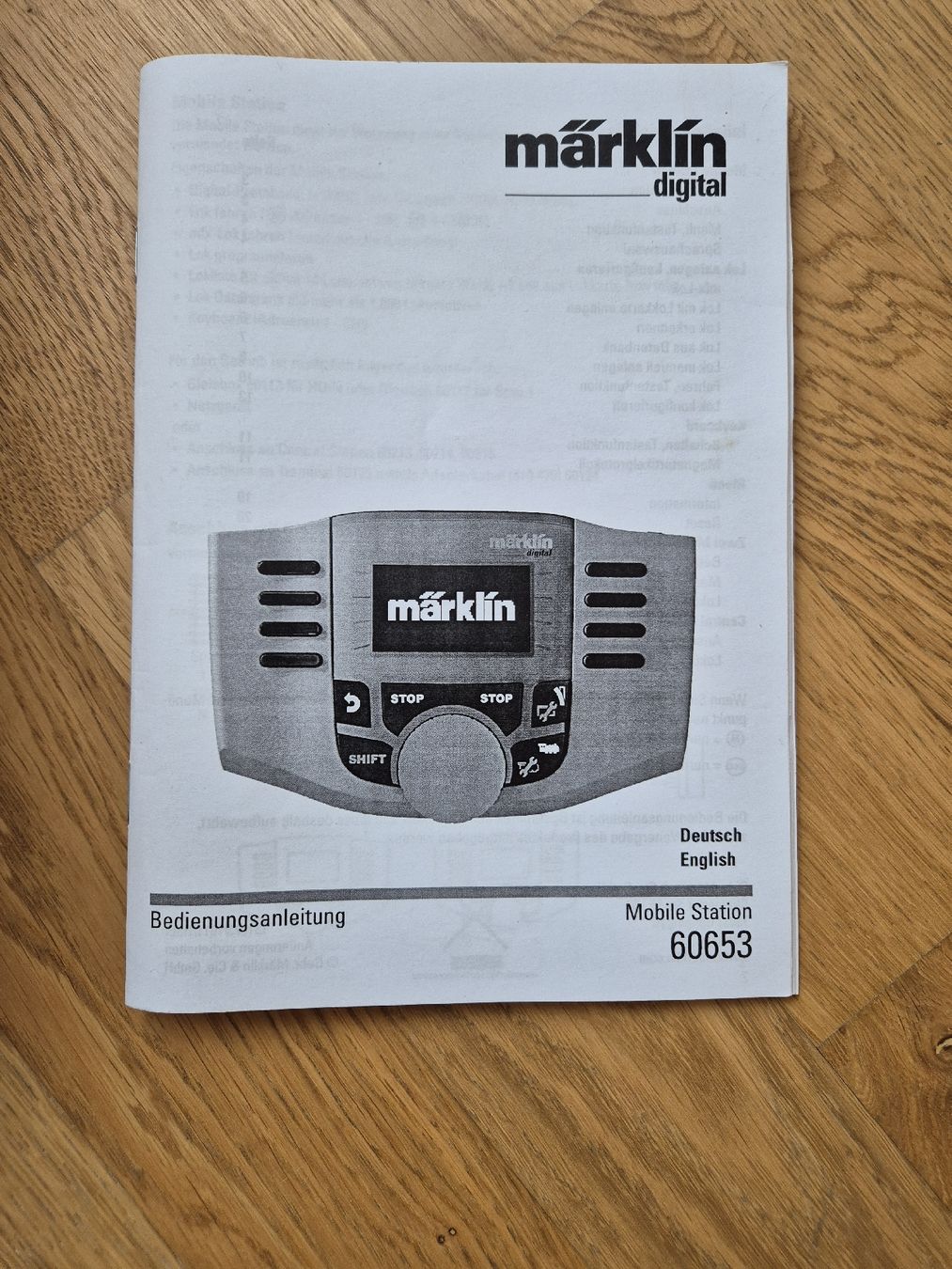 Märklin Modellini di ferrovie: Märklin Mobile Station Digital 60653 Steuergeraet  – Usato da Chur venduto da engdan 2