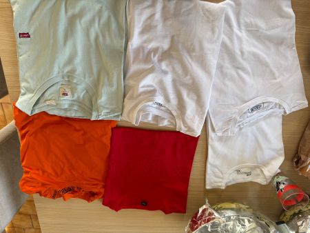 Lot 6 t-shirt Taille XL Doryan