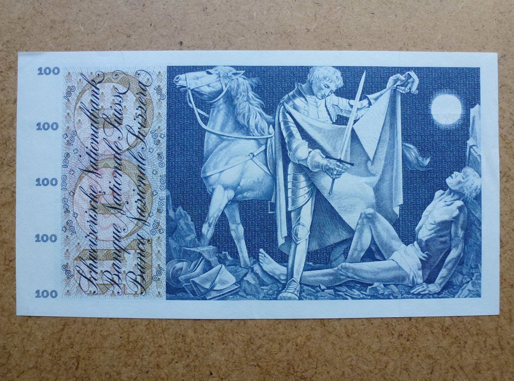 Banknoten: ++ 100.- Franken 30. Juni 1967 – Gebraucht aus Walkringen von Casablanca777 2