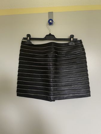 Mini-jupe en cuir Pellissimo neuve