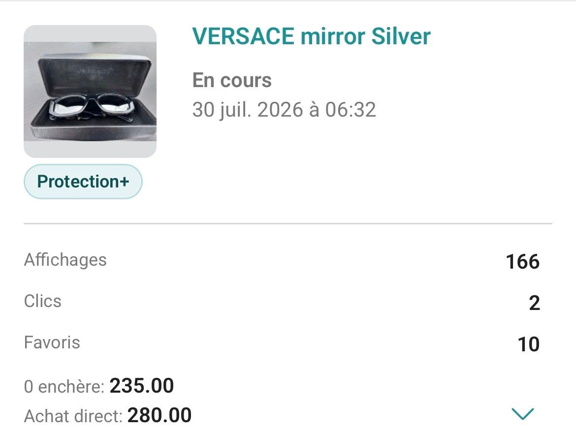 Versace Brillen & Gläser: VERSACE mirror Silver – Neu (gemäss Beschreibung) aus Schliern b. Köniz von need-it 9