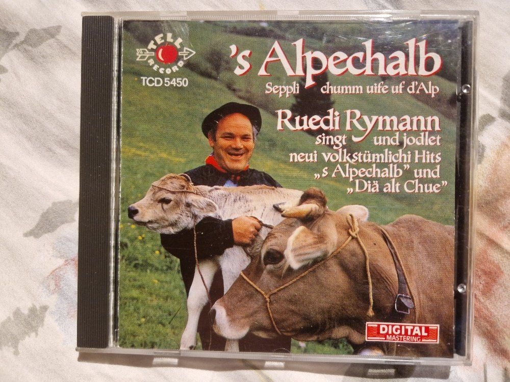 CD: Ruedi Rymann: S Alpechalb – Usato da Brittnau venduto da Zibu