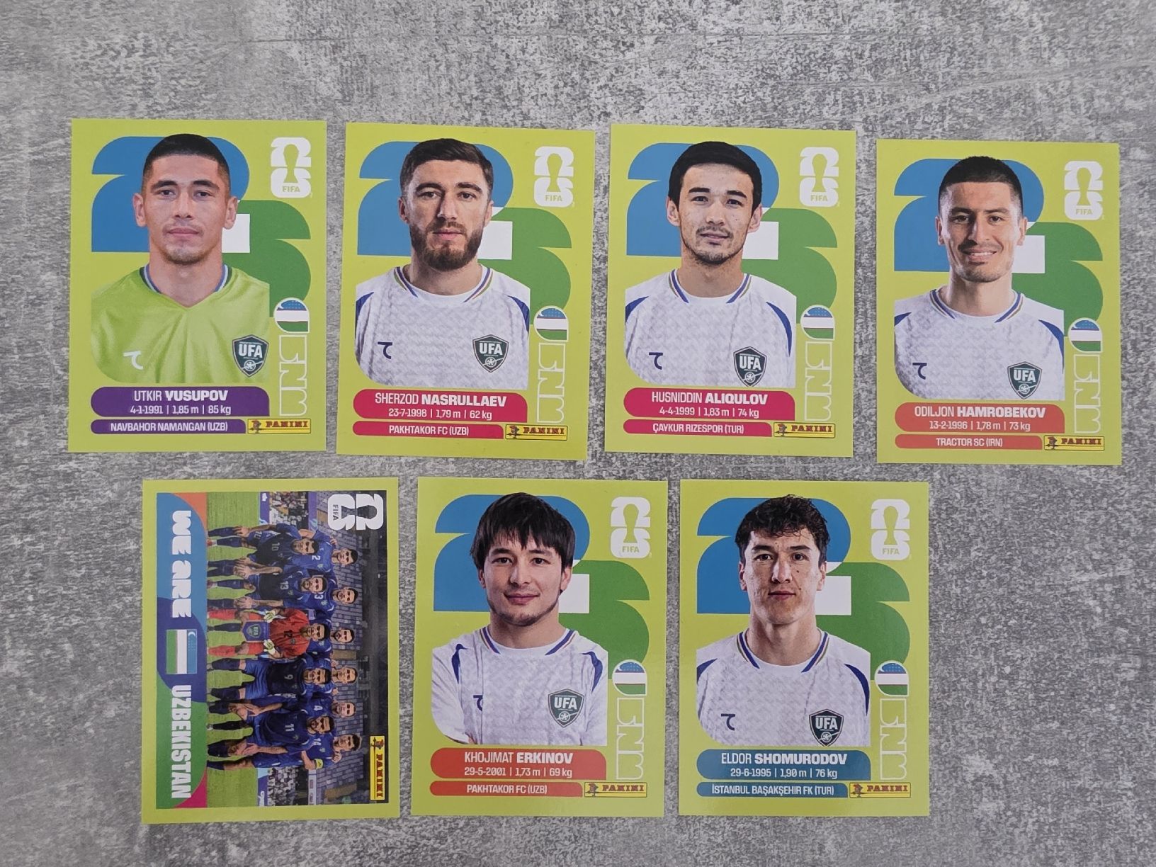 Panini Carte collezionabili: Panini WM 2026- Uzbekistan – Usato da St. Gallen venduto da Shelly__x3