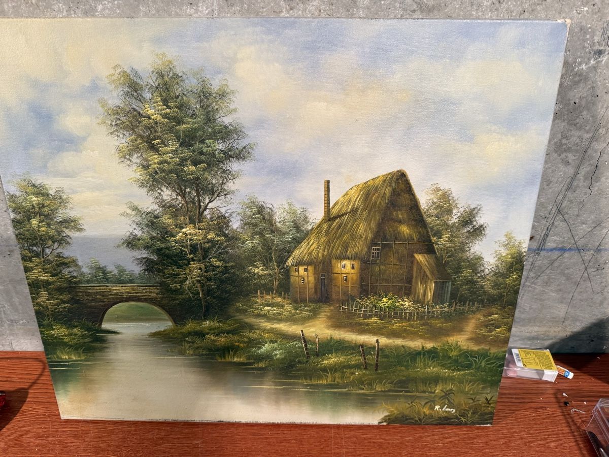 Colori: Peinture à l'huile originale, – Usato da Lausanne venduto da vas_cdb2 5