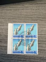 Briefmarken 4er Block Helvetia 1996 Fische Neu
