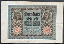 Hundert Mark Reichsbanknote von 1920