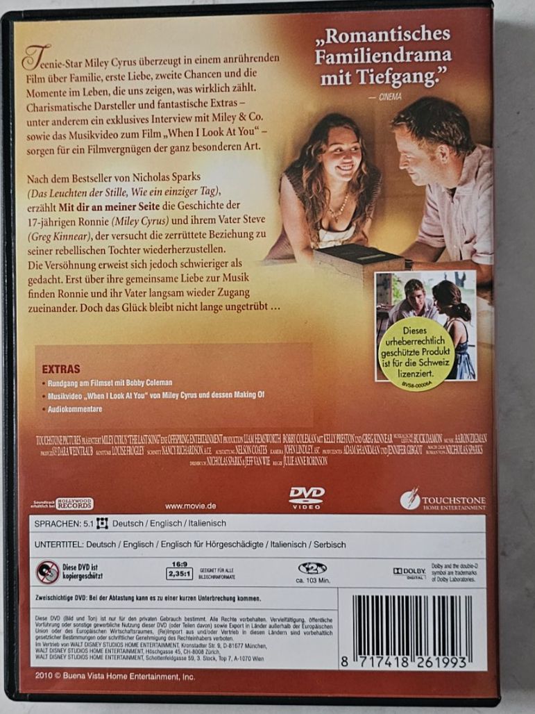 Tutti i DVDs: MIT DIR AN MEINER SEITE/ DVD – Usato da Geuensee venduto da jes_9xyk 1