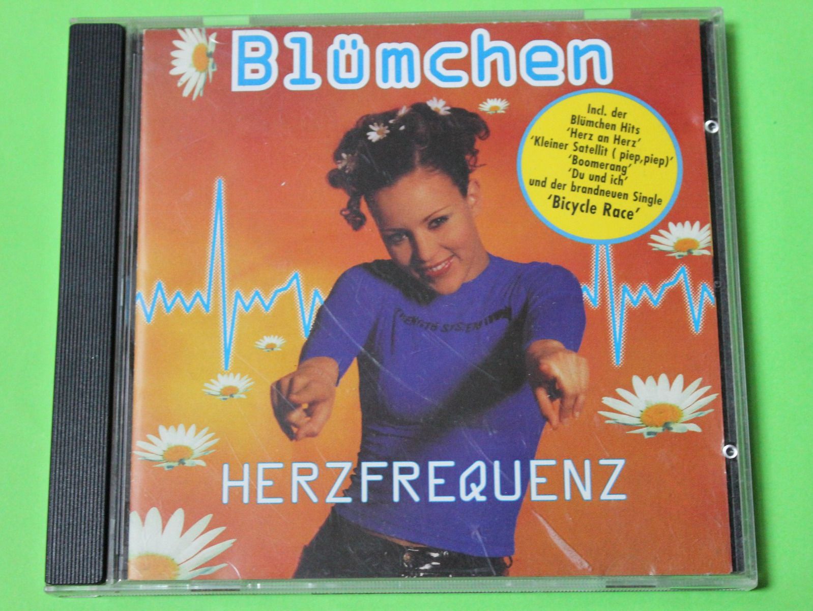 CDs: Blümchen (Jasmin Wagner) - Herzfrequenz CD 1996 – Gebraucht aus Tübach von JamesStone 1