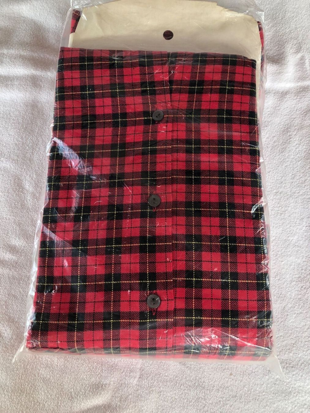 Camicie: Bauernhemd Wenet Gr.45 langarm rot/sz – Nuovo e nell'imballaggio originale da Schübelbach venduto da Dolly990_2 2