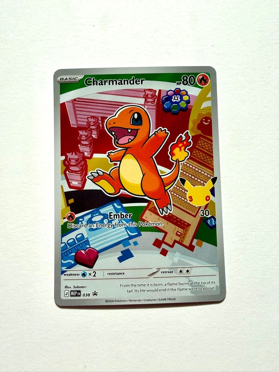 Pokémon Carte collezionabili: Pokémon MEP Charmander 038 EN – Nuovo (secondo la descrizione) da Läufelfingen venduto da Seraphim13