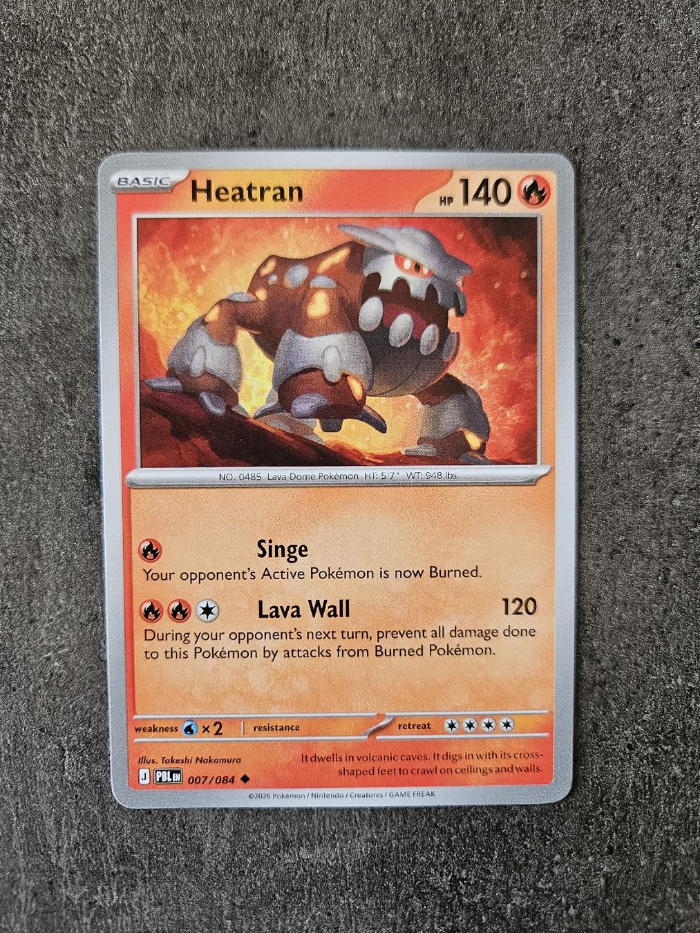 Pokémon Carte collezionabili: Hetran PBL EN 007/084 – Nuovo (secondo la descrizione) da Aarau venduto da san_pb85