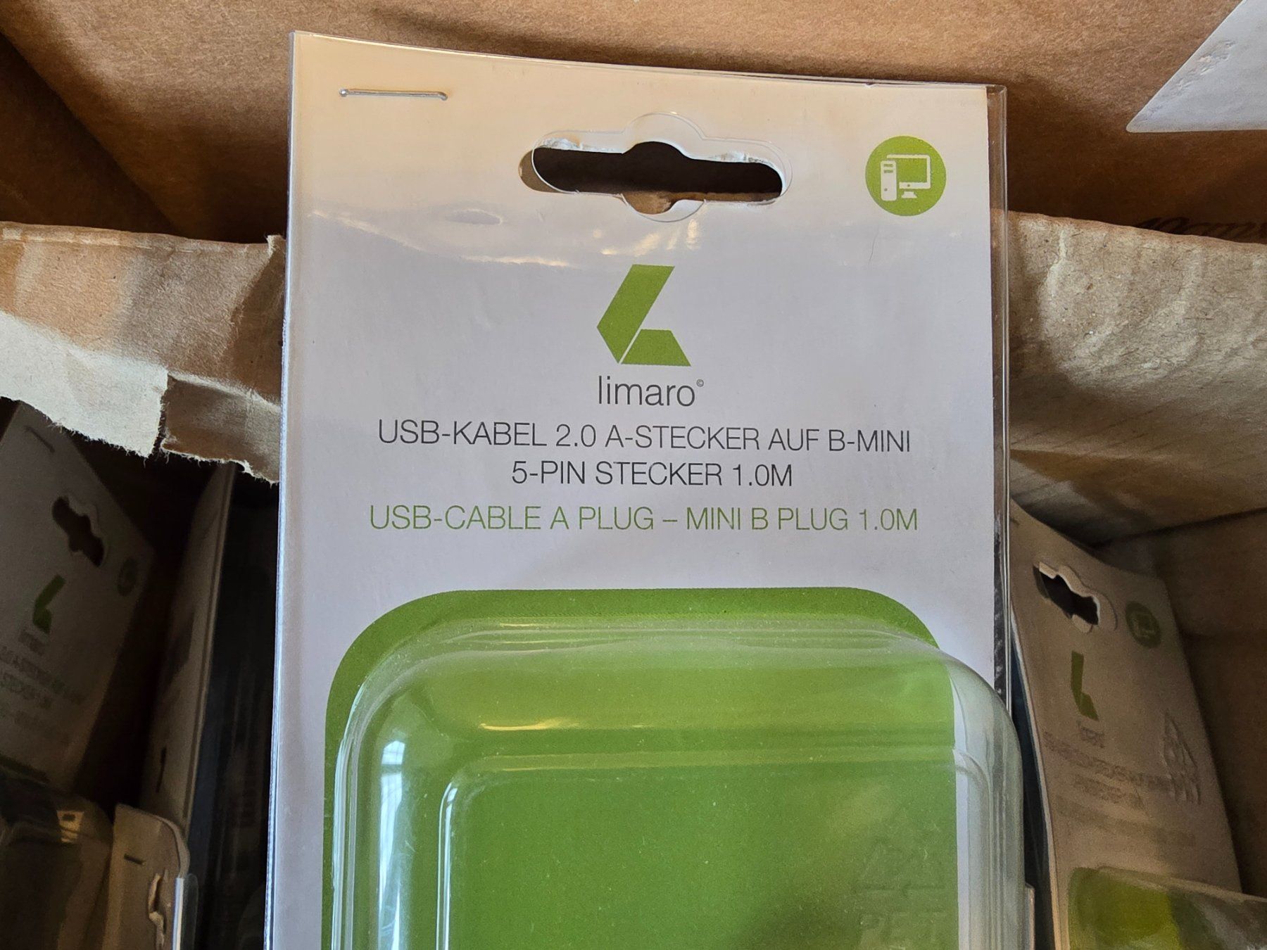 Cavi: Posten neuer Limaro USB 2.0A auf B-Mini Stecker 1m ab 1.- – Nuovo (secondo la descrizione) da KRINAU venduto da Mio_Liqstyle 5