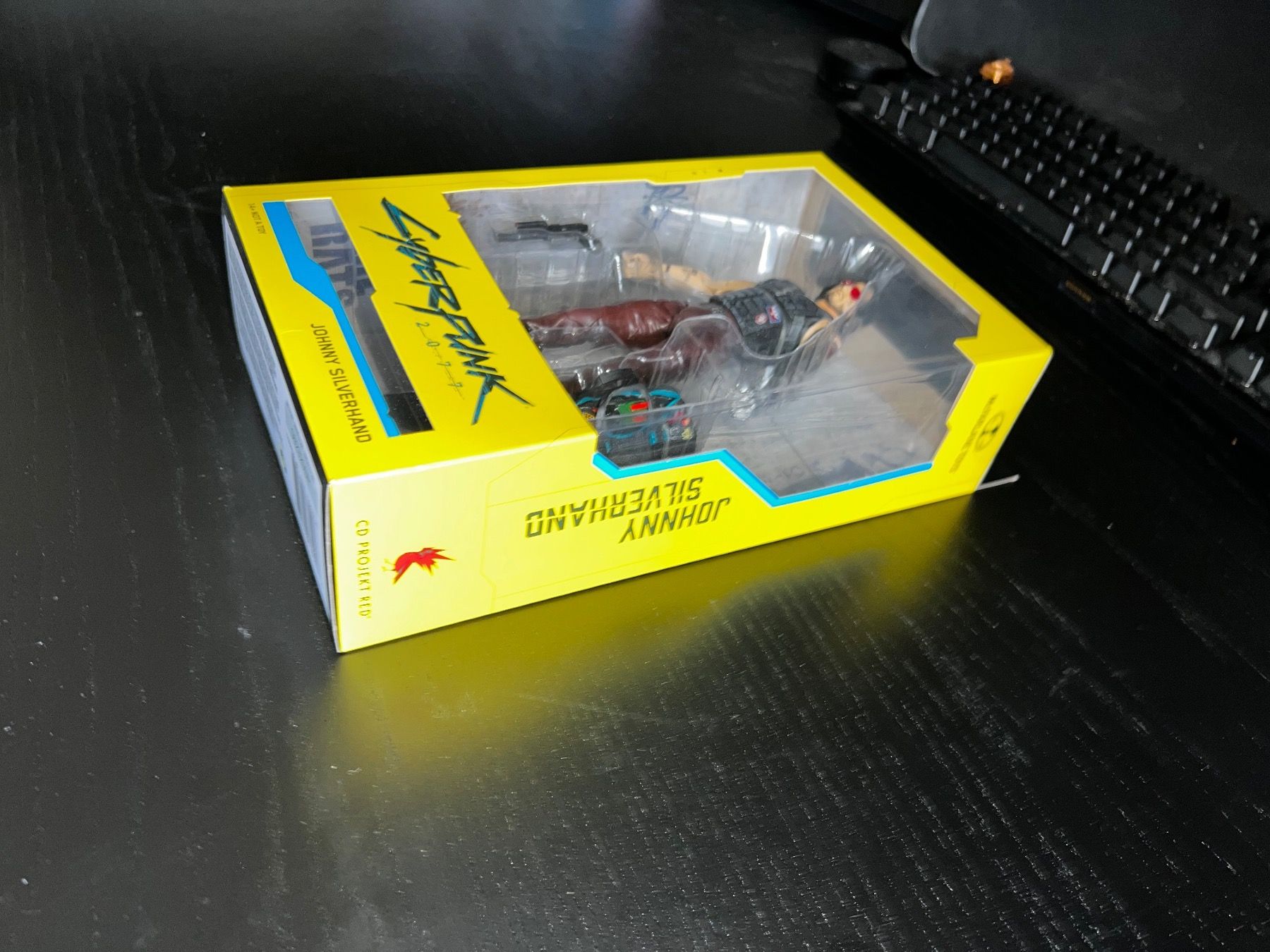 Statuette: Cyberpunk 2077, Actionfigur - Johnny Bomb – Nuovo e nell'imballaggio originale da St. gallen venduto da Weltaristokrat 3