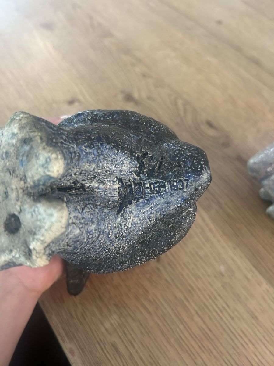 Tutte le decorazioni: Keramik-Figur Vogel Ueli Schmutz  – Usato da Bern venduto da miafilippa01 6