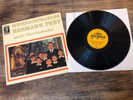 LP Weihnachtslieder Hermann Prey Tölzer Knabenchor
