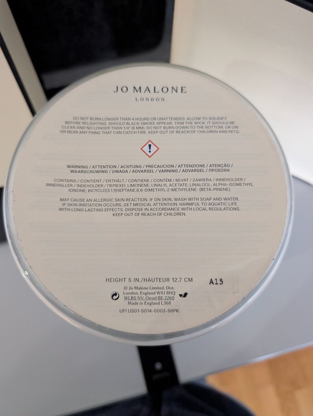 Jo Malone Candele: 2100g Jo Malone Lime Basil & Mandarin Duftkerze – Nuovo e nell'imballaggio originale da Bülach venduto da dd90k3 2