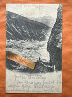 Alte Ansichtskarte 1902 Passage de la Gemmi, Rarität