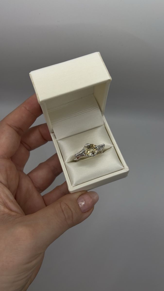 Ringe: Silberring mit Heliodor neu – Neu (gemäss Beschreibung) aus Schindellegi von len_bzx6 5