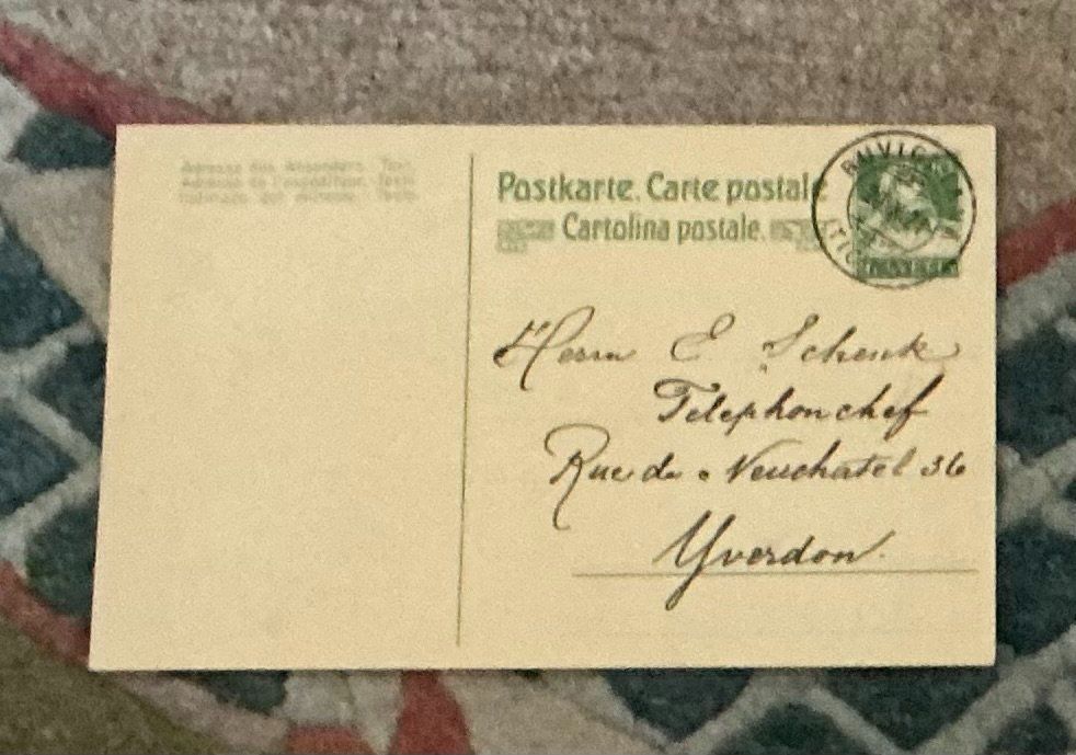 Alle Briefmarken: 1 Postkarte 1921 – Gebraucht aus Koblenz von Markenhimmel