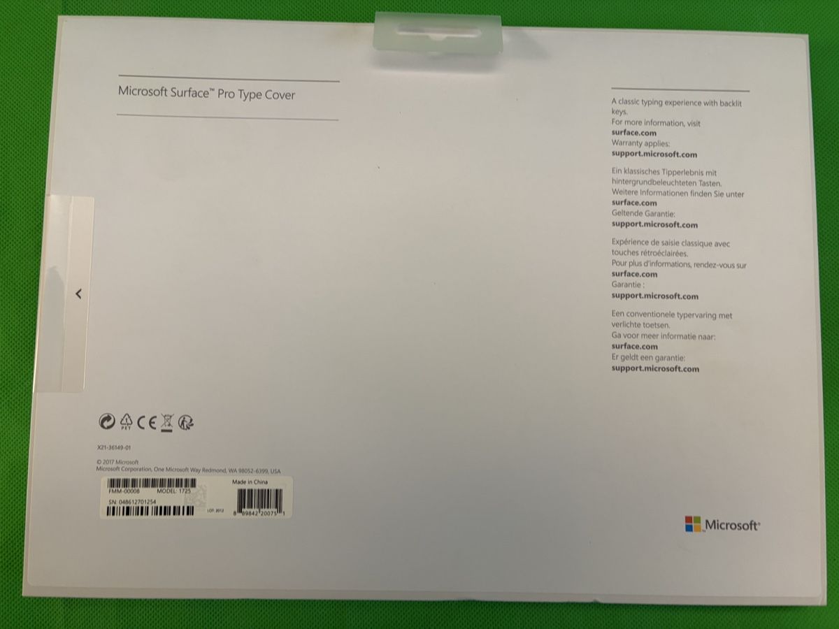 Microsoft Tastiere: Microsoft Surface Keyboard QWERTZ CH Layout neu OVP – Nuovo e nell'imballaggio originale da Kilchberg ZH venduto da bionicdog 4