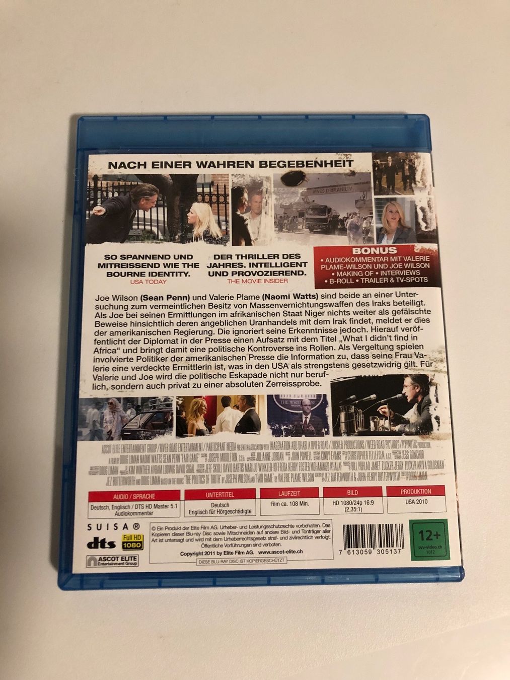 Tutti i DVDs: Fair Game – Nuovo (secondo la descrizione) da Dürrenäsch venduto da JFAS 1