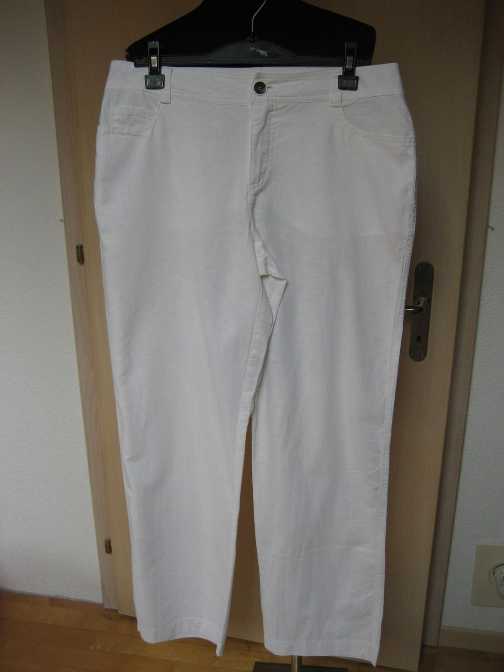 Pantaloni: Pantalon lin et coton taille L – Usato da Delémont venduto da marryb