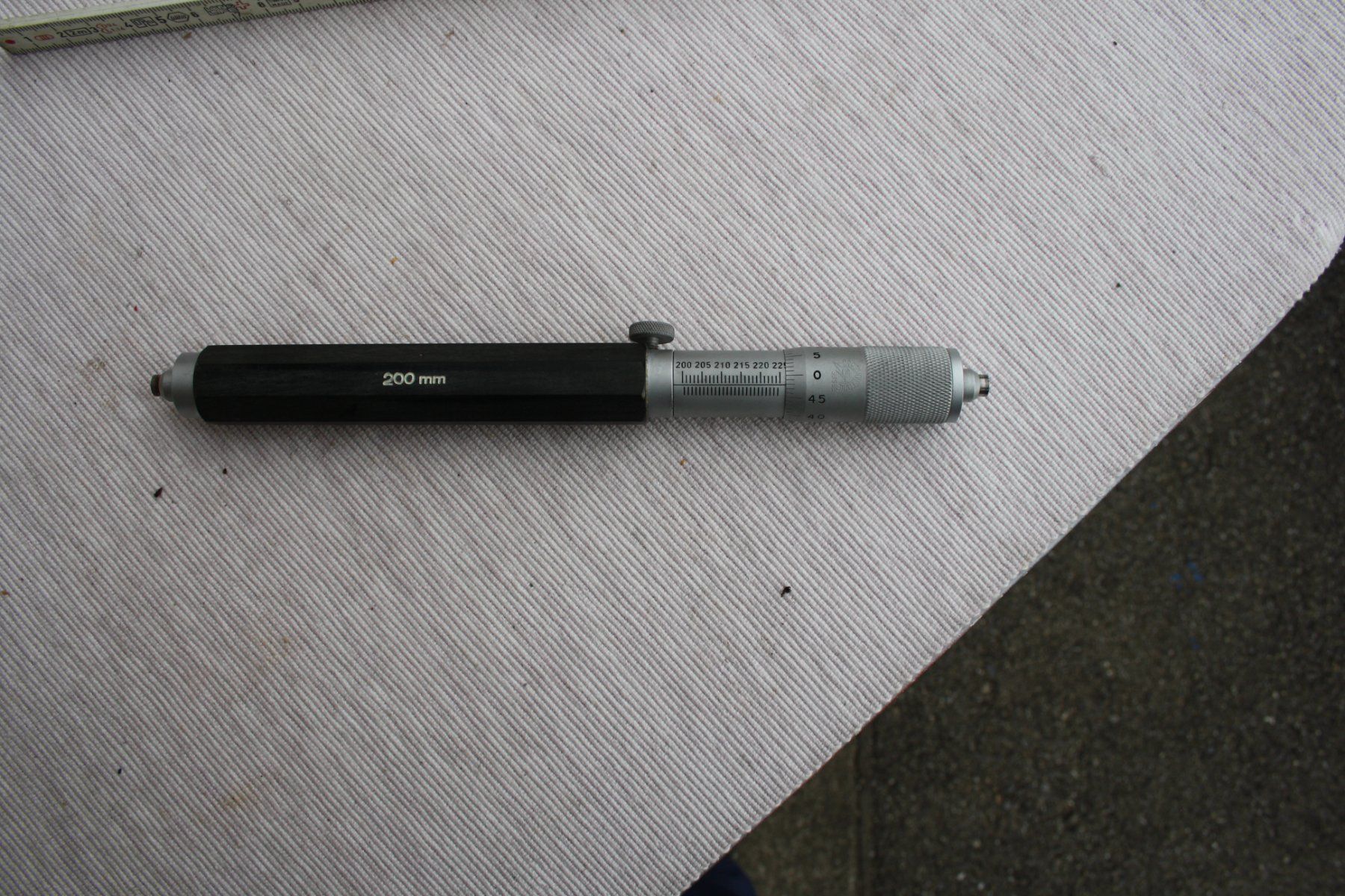 Misurare: MESSSCHRAUBE 200-225mm INNENMIKROMETER – Usato da Wauwil venduto da Pneuedy 7