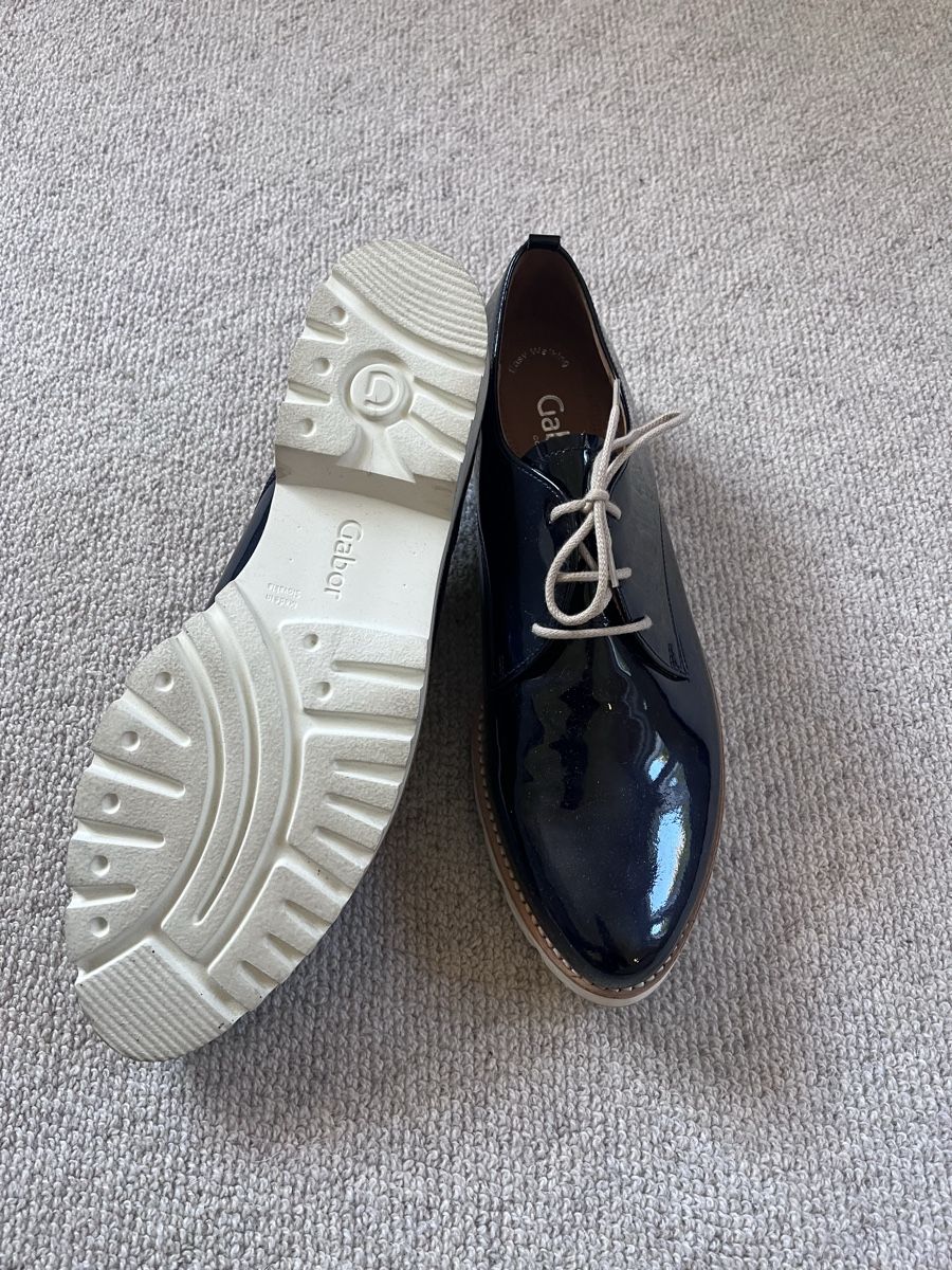 Gabor Scarpe da donna: Gabor Schuhe, Lack, Blau – Usato da Zürich venduto da JuMaria 1