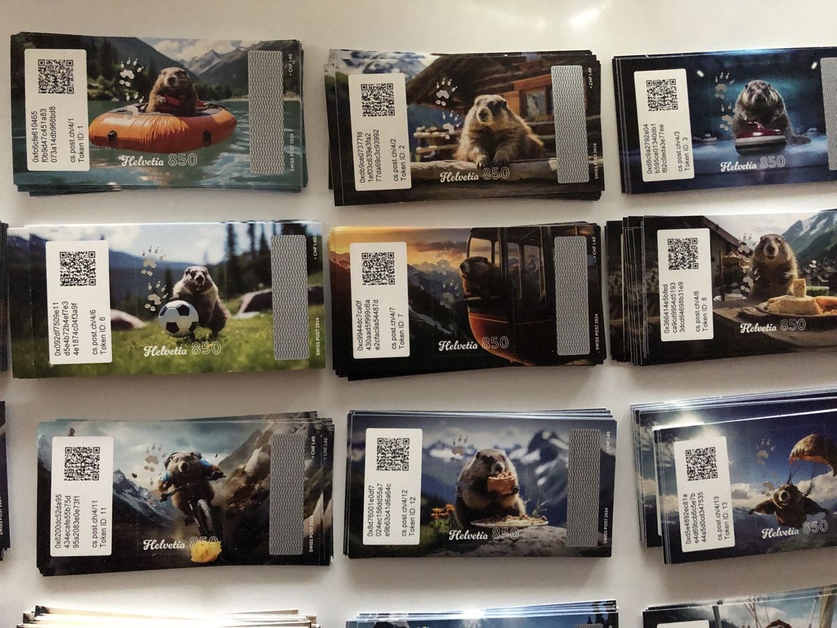 Tutti i francobolli: Swiss Crypto Stamp SERIE KOMPLETT !!! – Nuovo (secondo la descrizione) da Lufingen venduto da Rac0 3