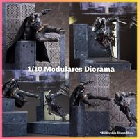 Diorama: Kotobukya 1/10 Batman VS Arkham Knight (DC)  Kotobu