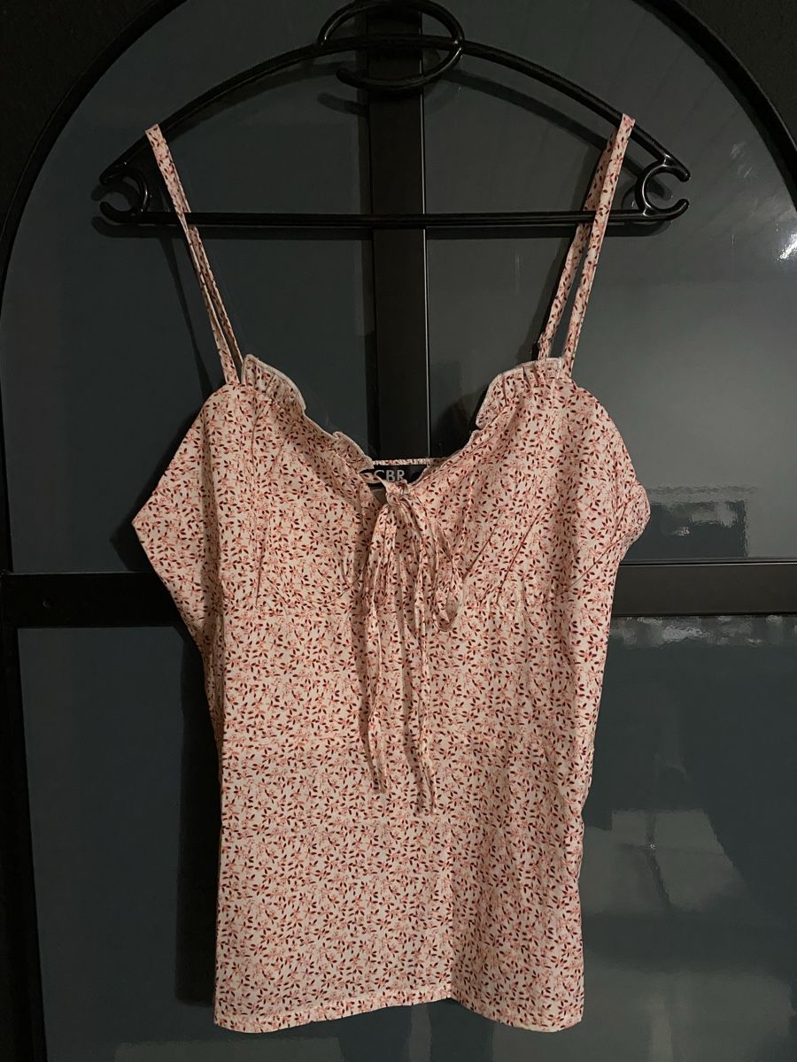 Tops: Sommer Top mit Blumenmuster, Grösse S – Neu (gemäss Beschreibung) aus Sitterdorf von SecondHandRe