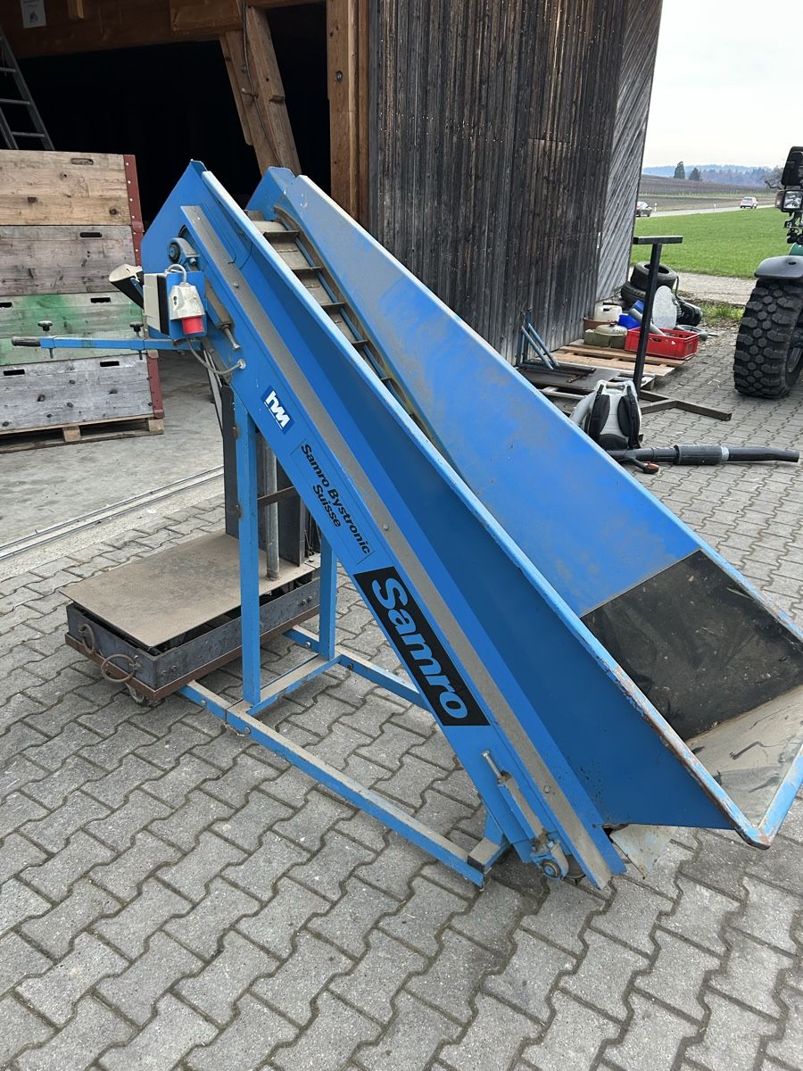 Macchine per carico, silaggio e trasporto: Palletenfüllband Samro – Usato da Gräslikon venduto da tin_d8bt